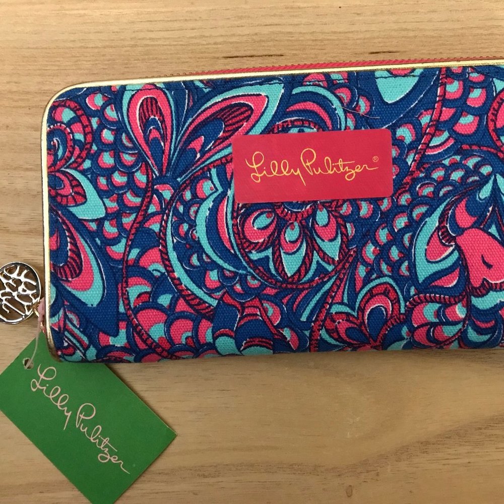 Lilly Pulitzer zipper wallet - NWT